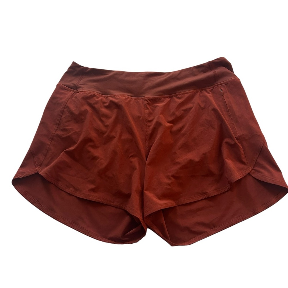 Outdoor Voices Running Shorts Rust Orange Athletic Shorts XXL